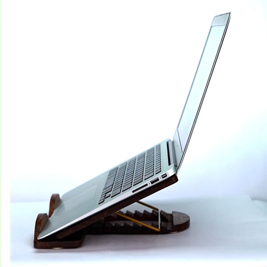 Stylish Stand for Tablet and Laptop + Mobile Stand [Sheesham wood]